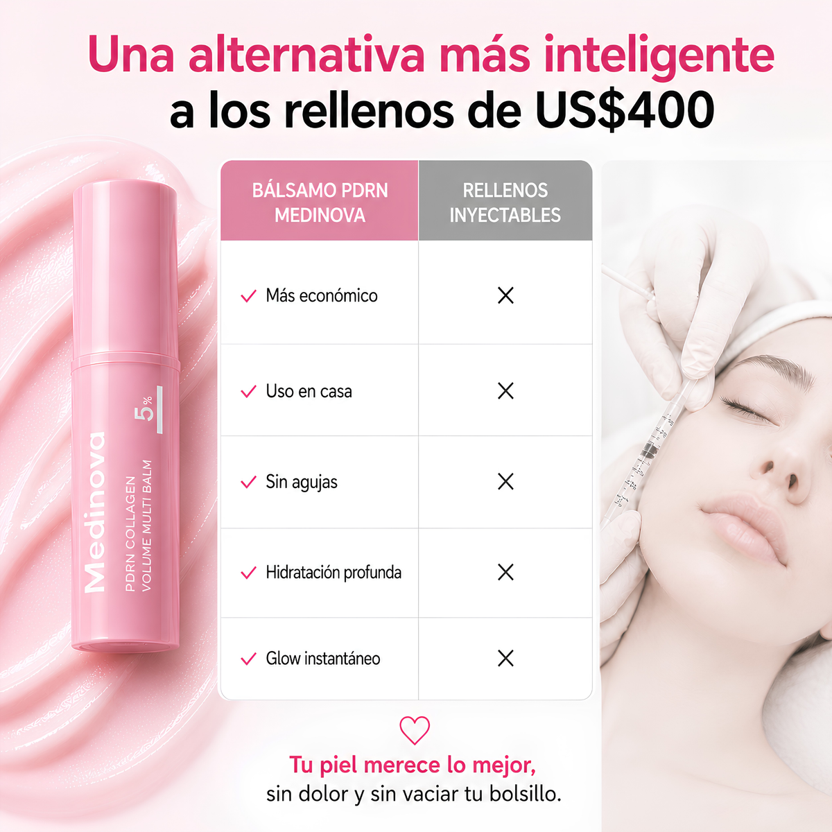 Colágeno Pro 3 en 1 Repara, Hidrata y Reafirma